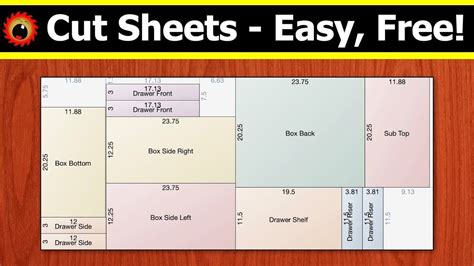 free printable cut list generator